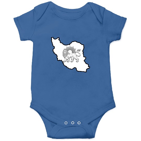 Iran Lion Sun Onesies