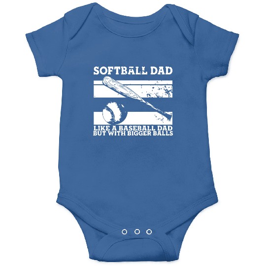 Softball Dad Onesies