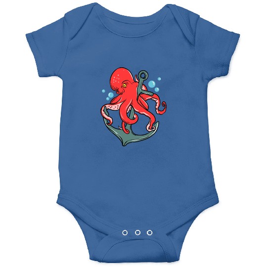 Octopus Anchor for Octopus Lover Onesies