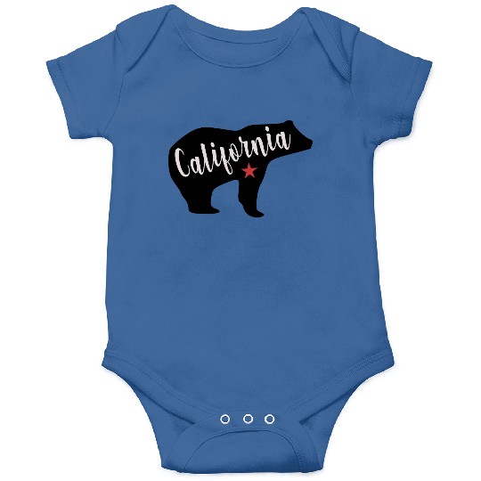 California Bear Flag Onesies