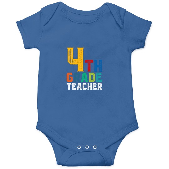 4th Grade Teacher Onesies