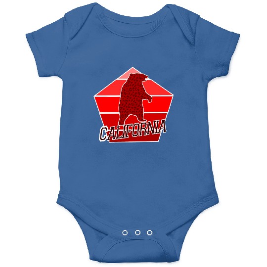 California Bear Flag Onesies