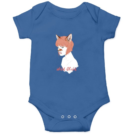 Wild Child Anthropomorphic Fox Design Onesies