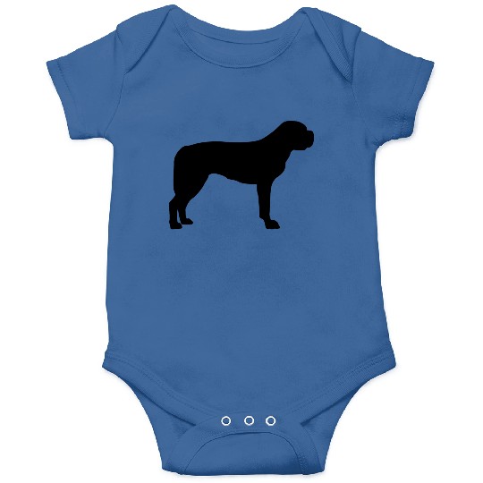 Saint Bernard Silhouette Onesies