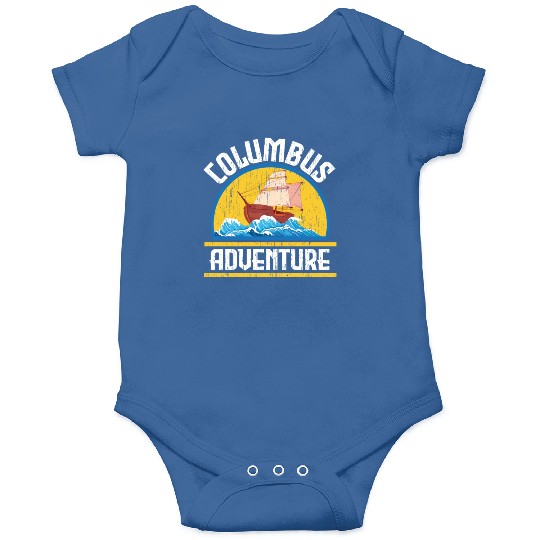 Columbus Adventure USA America Columbus Day Onesies