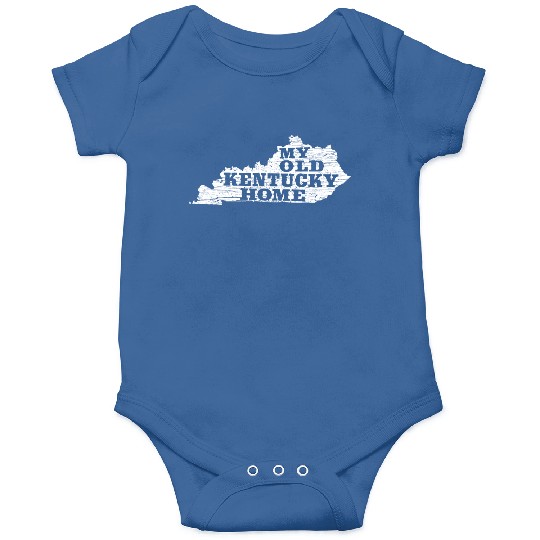 My Old Kentucky Home State Vintage Rustic Chic Onesies