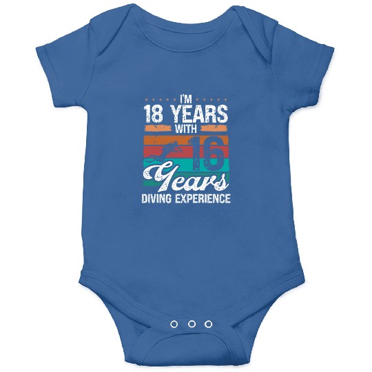 34 Birthday Idea Scuba Diving 34 Year Old Diver Onesies
