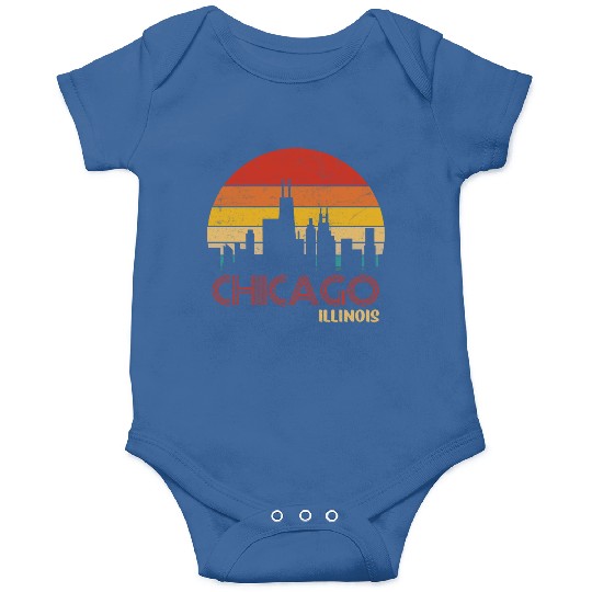 Chicago Illinois City Onesies