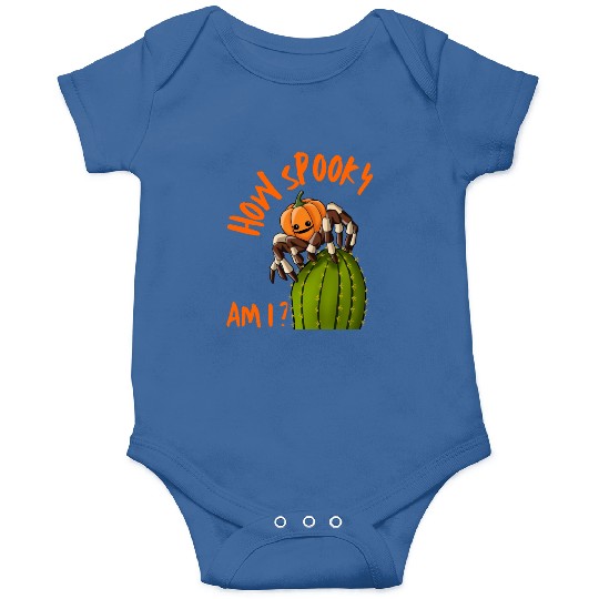 Halloween Scary Pumpkin Spider Costume Onesies