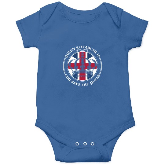 UK British Queen Elizabeth II God Save The Queen Onesies