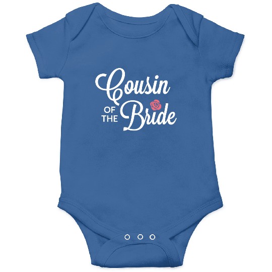 Cousin Of The Bride Wedding Party Onesies