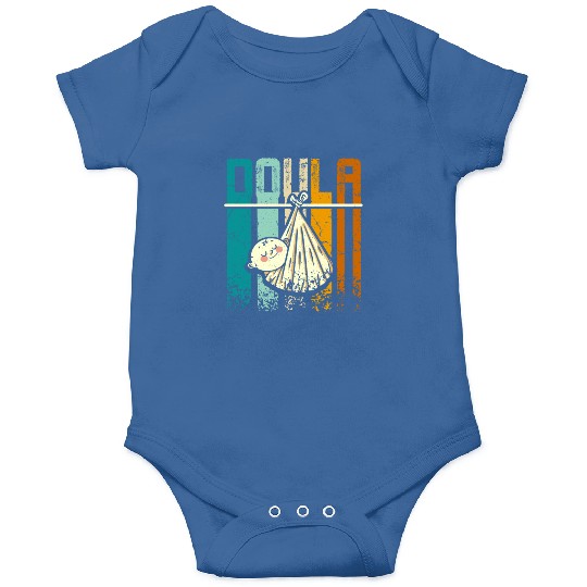 Retro Vintage Doula Onesies