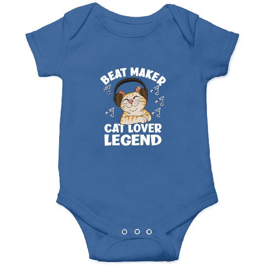 Beat Maker Cat Lover Legend Onesies