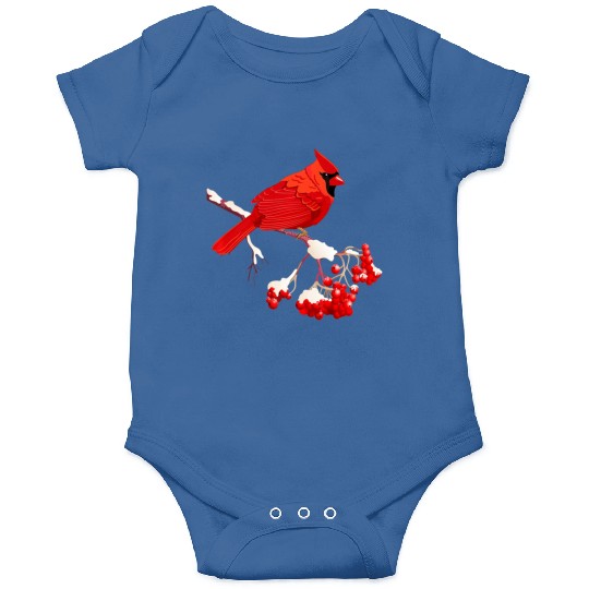 Awesome Red Cardinal Birds Gift Nature Lover Funny Onesies
