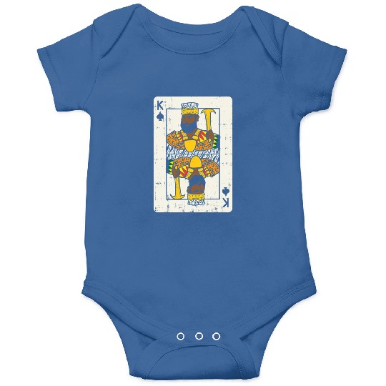 Mens African King Card Black Pride BLM Couple Matc Onesies