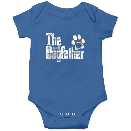 The Dogfather Bone Dog Lover Dad Funny Father'S Da Onesies