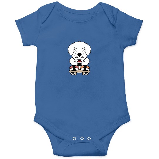 Sushi Lover Bichon Frise Onesies