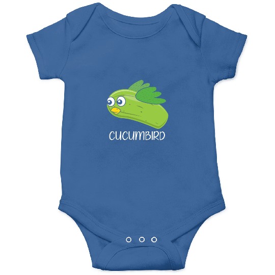 Cucumbird Vegetarian Vegetable Vegan Cucumber Onesies