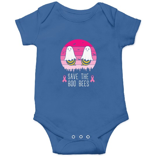 Save the Boo Bees Breast Cancer Awareness Onesies
