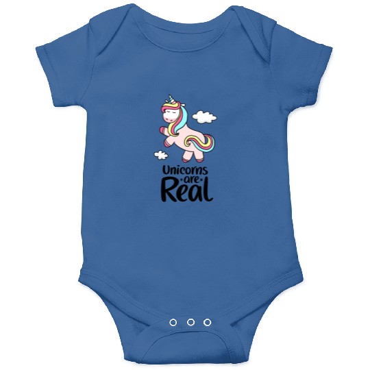 Unicorns Are Real 1 Onesies