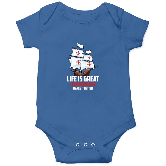Columbus Day 1492 Onesies