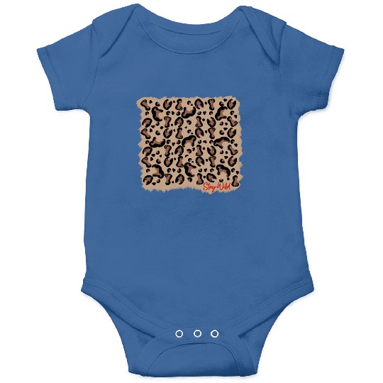 Vizsla leopard print stay Wild Onesies
