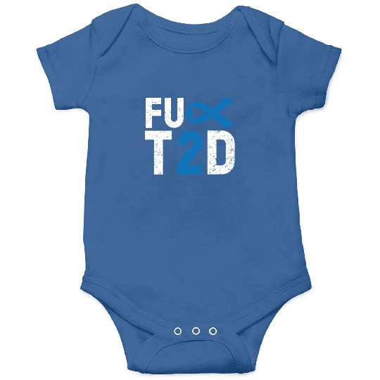 Type 2 Diabetes T2D Warrior Diabetes Awareness Onesies