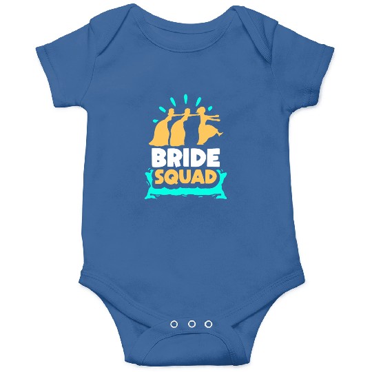 Bride Squad Wedding Bachelorette Party Cute Onesies