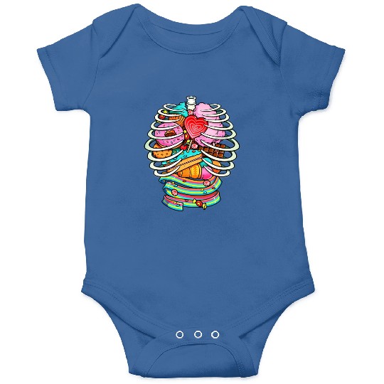 Unicorn Anatomy Sweet Inside Onesies