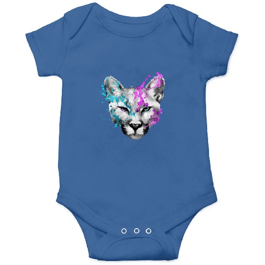 Dramabite mountain lion Onesies