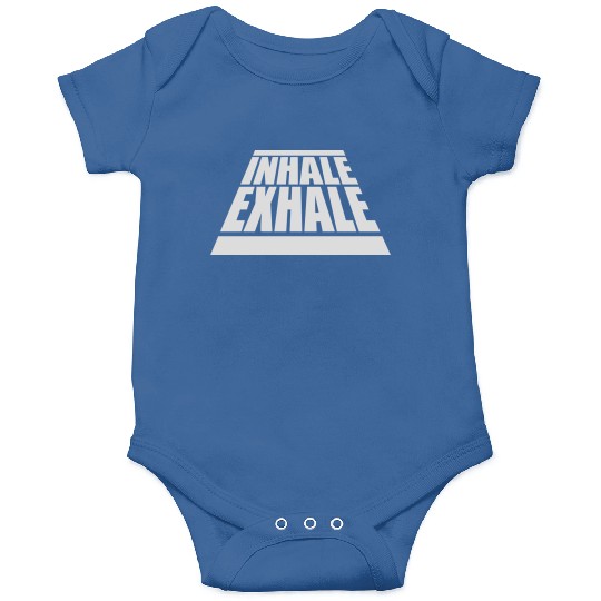 inhale exhale yoga quote Onesies