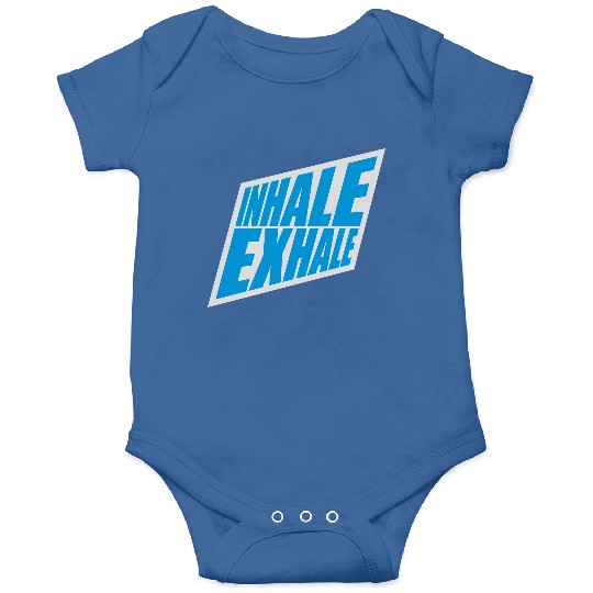 inhale exhale yoga quote Onesies