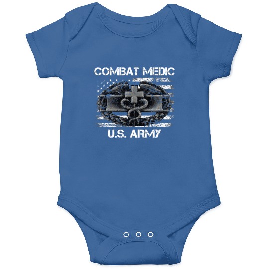 Us Army Combat Medic U.S Army Veteran Onesies
