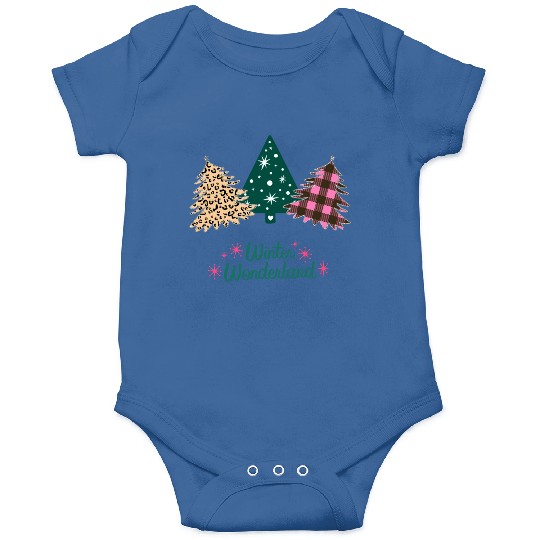 Winter Wonderland - Christmas Trees! Onesies