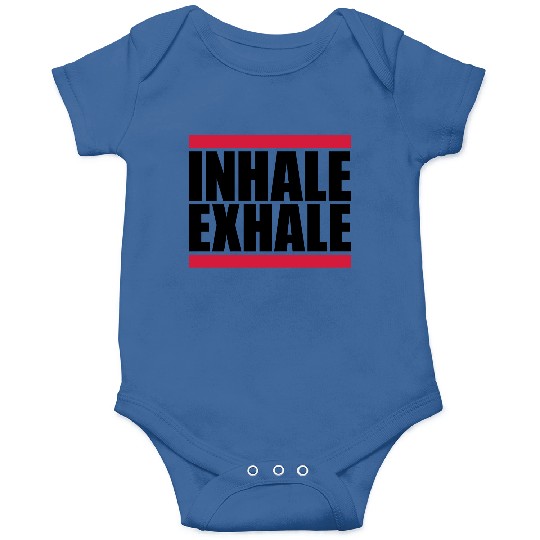 inhale exhale yoga quote Onesies