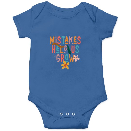 Mistakes Help Us Grow Back To School Motivational Onesies