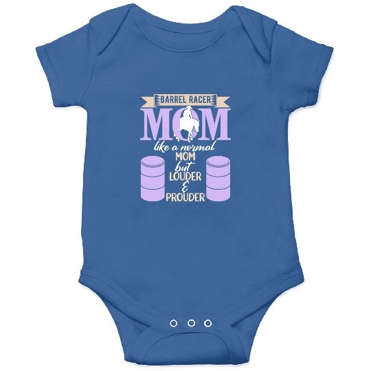 Barrel Racing Mom Onesies
