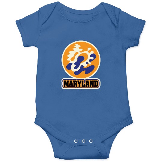 US States MARYLAND Onesies
