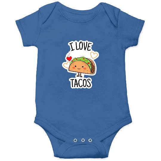 I Love Tacos Onesies