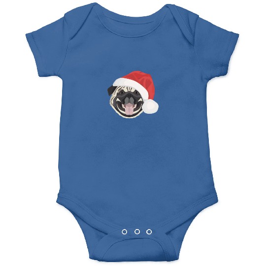 Pug Merry Christmas Onesies
