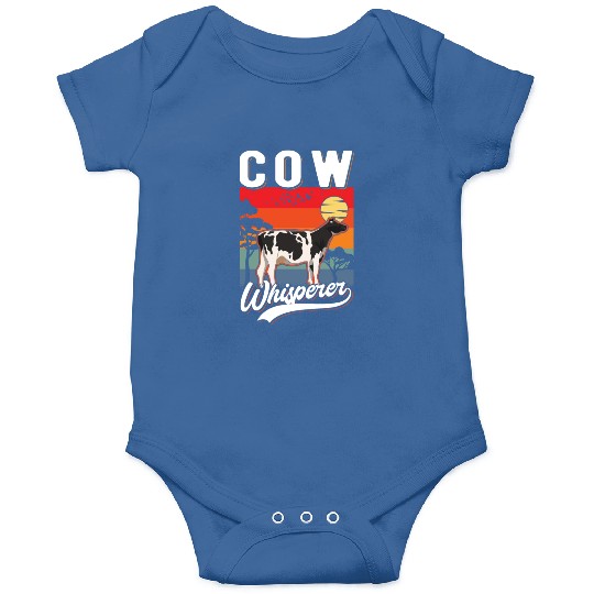 Cow Whisperer Cattle Farmer Onesies