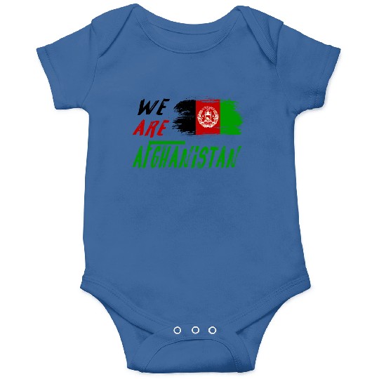 We are Afghanistan Onesies
