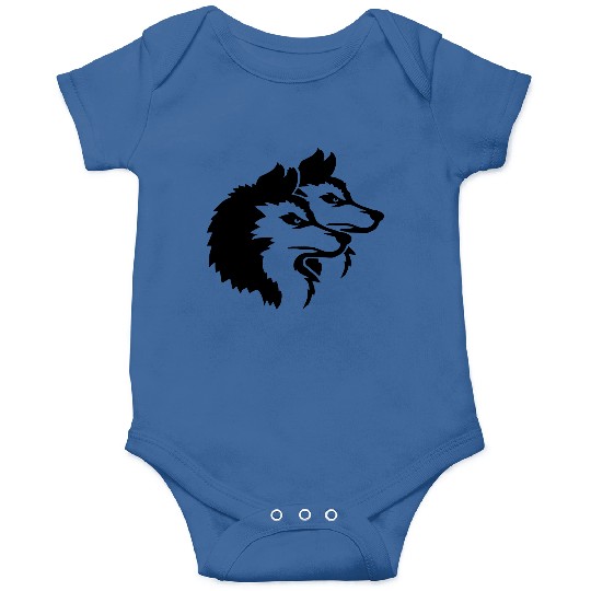 Alpha Wolf Pack Logo Onesies
