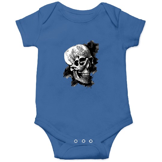 Fancy Pirate Skull Onesies