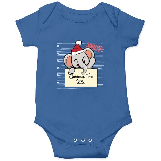 Elephant christmas funny prison Onesies
