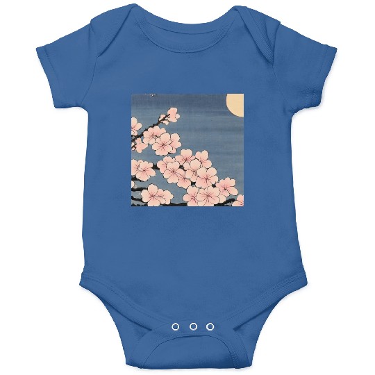 Ukiyo-e Sakura, Japanese Print Onesies