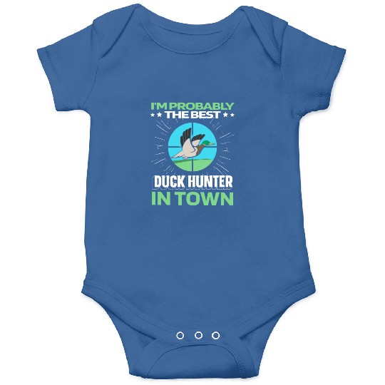 Duck Hunting Funny Onesies