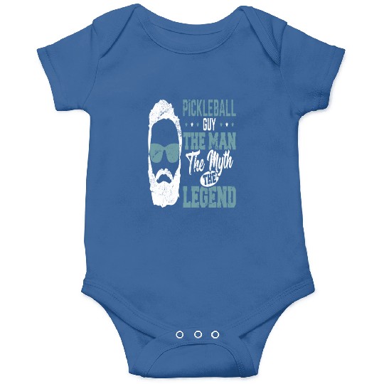 Funny Pickleball Design Guy Men Boys Pickleball Onesies