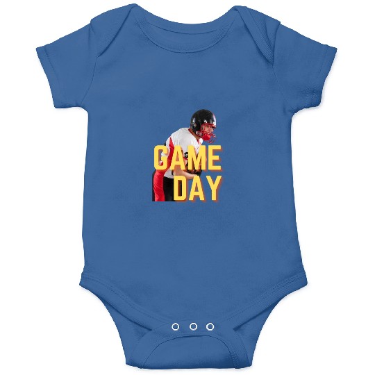 Game Day , Football Season , Football Graphic Onesies
