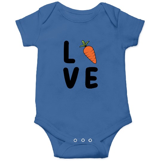 Carrot Love-Vegetable Love Onesies